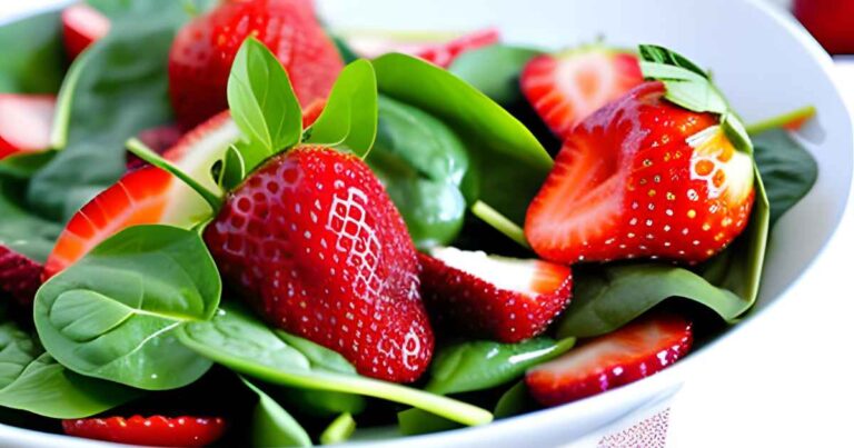 Pioneer woman strawberry spinach salad